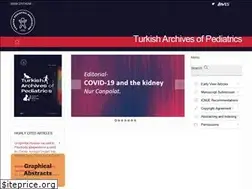 Sites similar to turkarchpediatr.org
