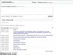 Sites similar to turkce-almanca.cevirsozluk.com