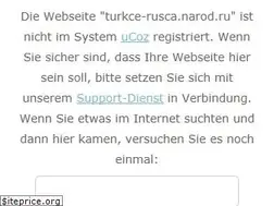 Sites similar to turkce-rusca.narod.ru