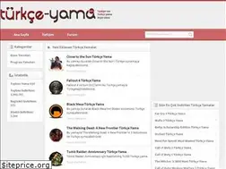 Sites similar to turkce-yama.com