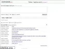 Sites similar to turkce.cevirsozluk.com