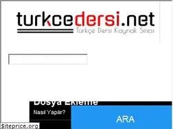 Sites similar to turkcedersi.net