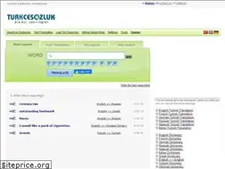 Sites similar to turkcesozluk.net