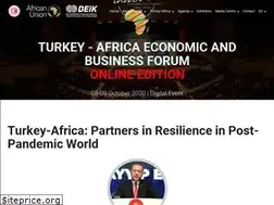 Sites similar to turkeyafricaforum.org