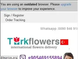 Sites similar to turkeyflowersshop.com