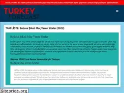 Sites similar to turkeyforecast.com