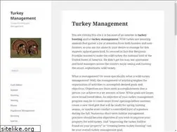 Sites similar to turkeymanagement.com