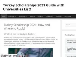 Sites similar to turkeyscholarships.online