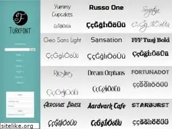 Sites similar to turkfont.com