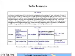 Sites similar to turkiclanguages.com