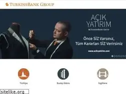 Sites similar to turkishbankgroup.com