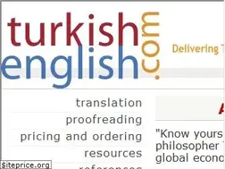 Sites similar to turkishenglish.com