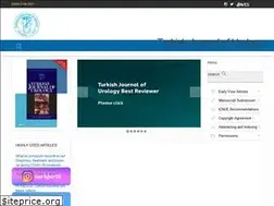 Sites similar to turkishjournalofurology.com