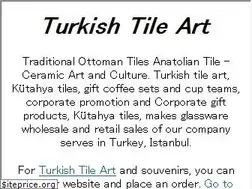 Sites similar to turkishtileart.com