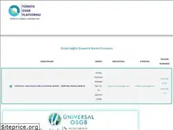 Sites similar to turkiyeosgbplatformu.com