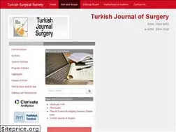 Sites similar to turkjsurg.com