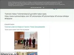 Sites similar to turkmenhabargullugy.blogspot.com