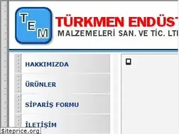 Sites similar to turkmenmakina.com