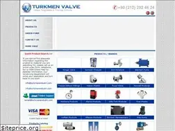 Sites similar to turkmenvalve.com