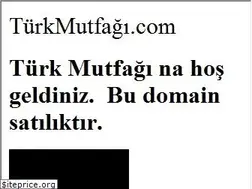 Sites similar to turkmutfagi.com