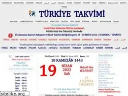 Sites similar to turktakvim.com