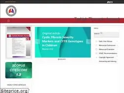 Sites similar to turkthoracj.org