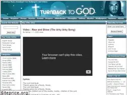 Sites similar to turnbacktogod.com