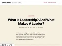 Sites similar to turnedtwenty.com