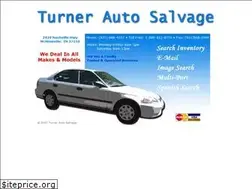 Sites similar to turnerautosalvage.net