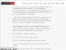 Sites similar to turnerink.co.uk