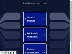 Sites similar to turnikesistemleri.com