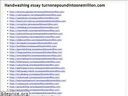 Sites similar to turnonepoundintoonemillion.com