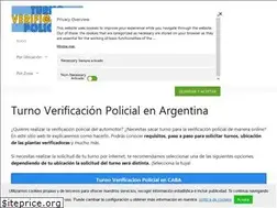 Sites similar to turnoverificacionpolicial.com