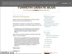 Sites similar to turretindebate.blogspot.com