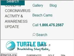 Sites similar to turtlebayresort.com