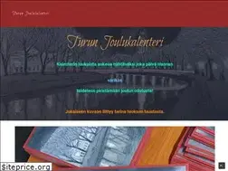 Sites similar to turunjoulukalenteri.fi