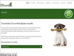 Sites similar to turunkoirafysio.fi