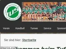 Sites similar to tus-brotdorf.de