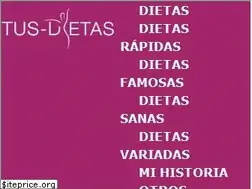 Sites similar to tus-dietas.net