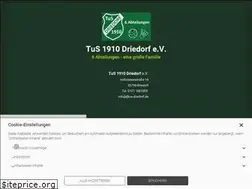Sites similar to tus-driedorf.de