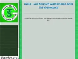 Sites similar to tus-gruenewald.de