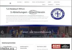 Sites similar to tus-medebach.de