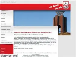 Sites similar to tus-norderney.de