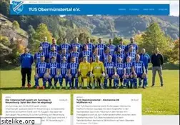 Sites similar to tus-obermuenstertal.de