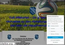 Sites similar to tus-pfakofen.de