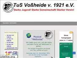 Sites similar to tus-vossheide.de