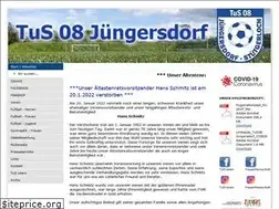 Sites similar to tus08-juengersdorf.de