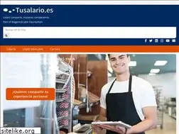 Sites similar to tusalario.es