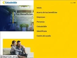 Sites similar to tusbeneficioscolsubsidio.com