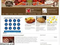 Sites similar to tuscalorias.com